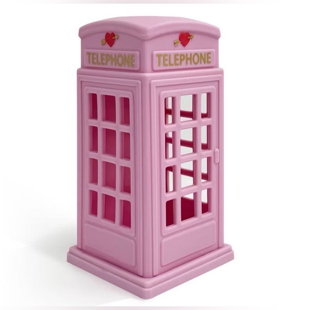 Playground Pink LED Light Up Telephone Booth - Picture 3 of 4